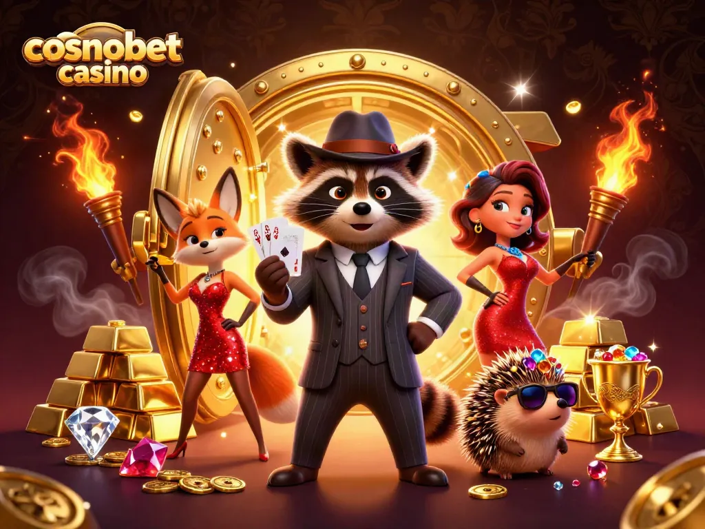 Experience thrilling gameplay at cosmobet casino with charming characters and dynamic slot elements.