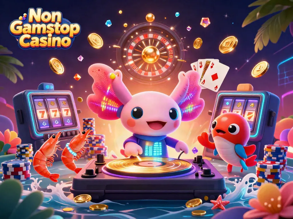 Experience the Non Gamstop Casino excitement with vibrant underwater scenes and thrilling game elements.