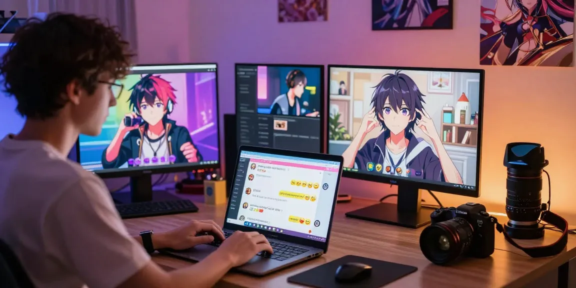 Engaging ecchi chat scene with anime character interaction and dynamic user environment.